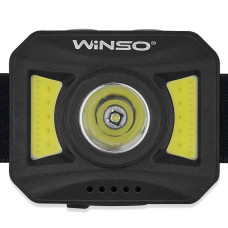 Ліхтар налобний Winso 300Lm, 3W+COB, 850mAh, білий/червоний