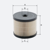 Фільтр паливний Molder Filter KFX 75D (WF8256, KX85DEco, PU830X)