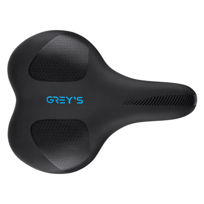 Сідло велосипедне Grey's 265мм*200мм чорне
