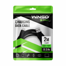 Кабель Winso Pro USB to Lightning PVC 2м чорний