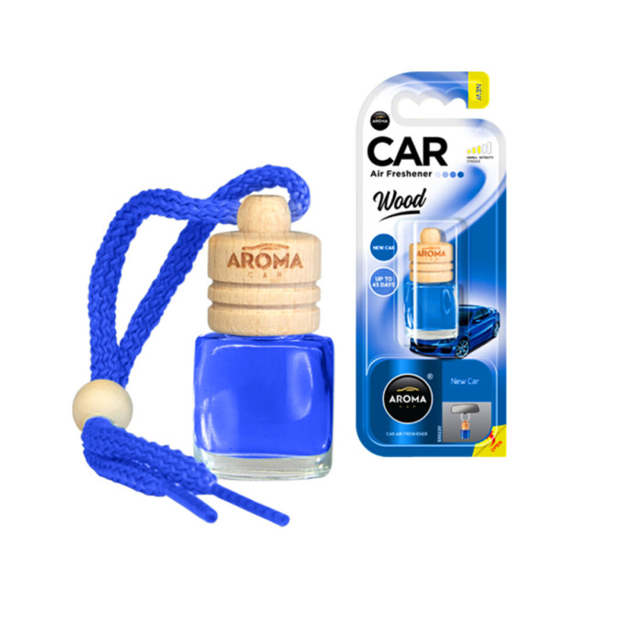 Ароматизатор Aroma Car Wood New Car, 6ml рідкий