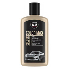 Поліроль для кузова K2 Color Max восковий чорний 250мл