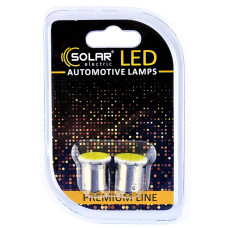 Автолампа Solar LED 24V G18.5 BA15s white, 2шт