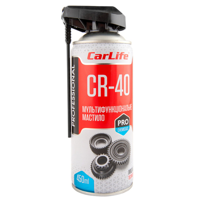 Змазка багатофункціональна CarLife CR-40 Multifunctional Lubricant Professional 450мл