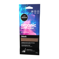 Ароматизатор Aroma Car Organic Perfume Pad - Black сухий 46г