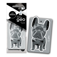 Ароматизатор Aroma Car Cellulose Geo Dog - White Cotton Touch сухий