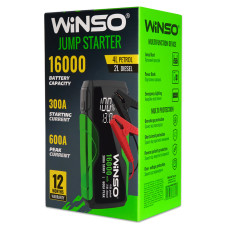 Пусковий пристрій Winso Jump Starter 300/600A 16000mAh