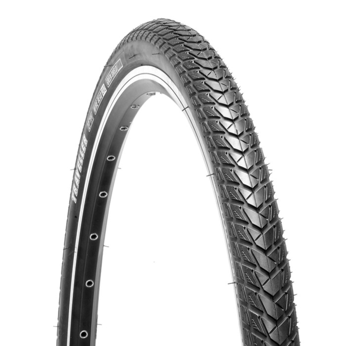 Покришка велосипедна Grey's Obor 42-622 W3116 27TPI Red shield 5мм