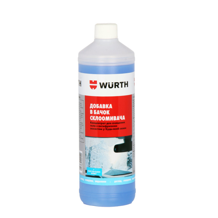 Омивач скла Wurth Plus зимовий концентрат 1л