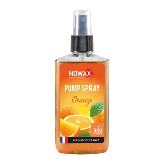 Ароматизатор Nowax Pump Spray Orange, 75ml з розпилювачем