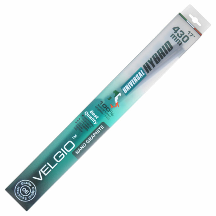 Щітка склоочисника гібридна Velgio Universal Hybrid 17/430мм