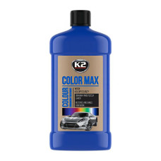 Поліроль для кузова K2 Color Max восковий синій 500мл