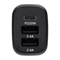 Автомобільний зарядний пристрій Winso Pro 44W USB-C+2xUSB-A
