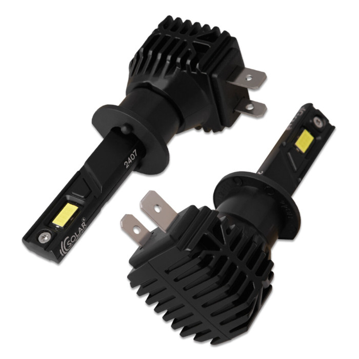 Автолампа Solar LED H1 12V 30W 3000Lm 6500K CSP3570 2шт