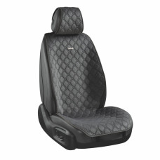 Преміум накидки для передніх сидінь CarLife Turbo, black 2шт