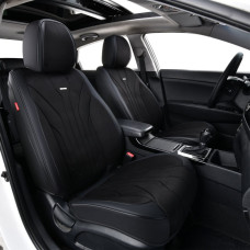 Комплект, 5D чохли для передніх сидінь Beltex Sierra, black 2шт