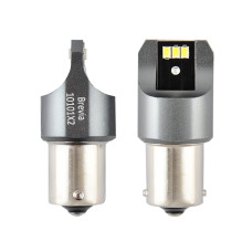 Автолампа Brevia Power LED P21W 330Lm 6x3020SMD 12/24V CANbus, 2шт