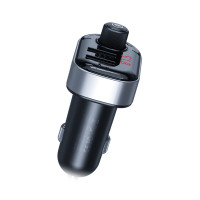FM-трансмітер XO BCC10 Smart Bluetooth+MP3 чорний