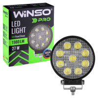 Фара світлодіодна Winso Pro Epistar розсіяний 10-30V, 27W (9x3W), 1шт (780610)