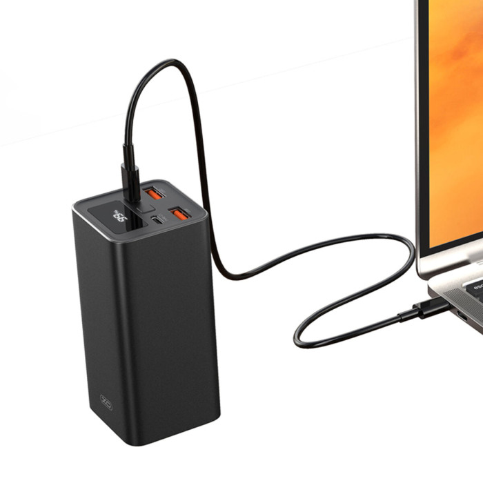Повербанк (Power Bank) XO PB97 20000mAh 65W чорний