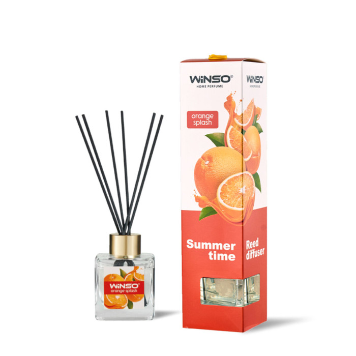 Аромадифузор з паличками Winso Summer Time - Orange Splash 50мл