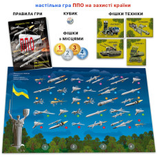 Настільна дитяча гра "ППО на захисті країни" 81435 Энергия Плюс