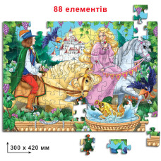Дитячі пазли Золотовласка 83330, 88 елементів Энергия Плюс