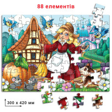 Дитячі пазли Попелюшка 83385, 88 елементів Энергия Плюс