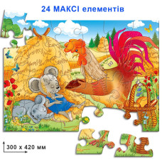 Дитячі пазли "Колосок" 82081 на 24 елемента Энергия Плюс