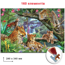 Пазли Леопарди 82944 ЕГ-03 160 елементів Энергия Плюс