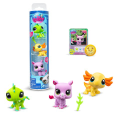 Ігровий набір "Настрій дикої природи" Littlest Pet Shop 00557 аксесуари та 3 фігурки Littlest Pet Shop