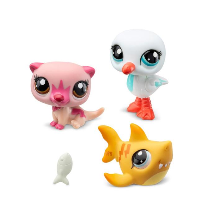 Ігровий набір "Настрій острова" Littlest Pet Shop 00556 аксесуари та 3 фігурки Littlest Pet Shop