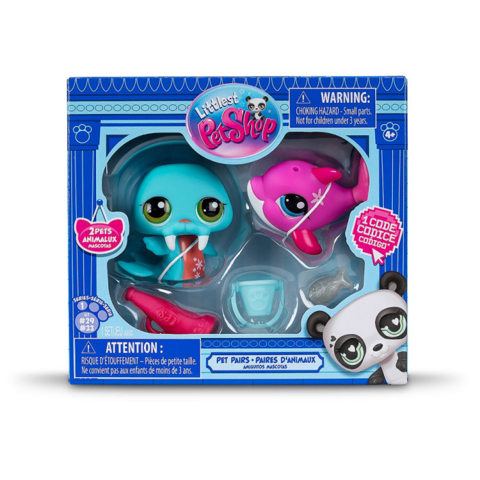 Ігровий набір "Фантастичні Трюки" Littlest Pet Shop 00508 аксесуари та 2 фігурки Littlest Pet Shop