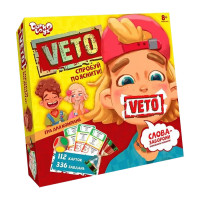 Дитяча настільна розважальна гра "VETO" VETO-01-01U укр. мовою Danko Toys