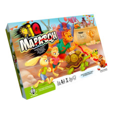Настільна гра "IQ Марафон" G-IQM-01-01U укр. мовою Danko Toys