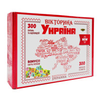 Настільна гра "Вікторина Україна"Майстер MKL1003 Мастер