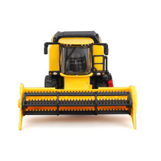 Автомодель Зернозбиральний комбайн "New Holland TC5.90" Bburago 18-31721 із зерновою жниваркою Bburago