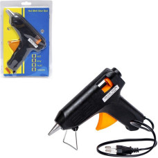 Пістолет для сухого клею "Glue Gun" JQ4032-40W, D-1,1 см, чорний Bambi