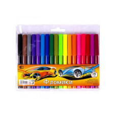 Дитячі Фломастери "Фломіки" CR550-18-2, 18 штук COLOR-IT