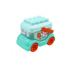 Дитяча іграшка "Автобус-конструктор" 0396TXK(Turquoise) бірюзовий Технок