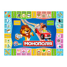 Настільна гра "Монополія" 0755TXK з ігровим комплектом грошей Технок