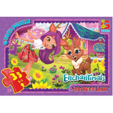 Дитячий пазл класичний "Enchantimals" EA211 постер 35 елементів G-Toys