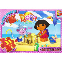 Дитячий пазл класичний "Дора" DZ01 постер 35 елементів G-Toys