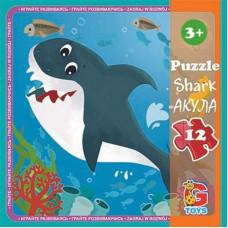 Дитячий пазл "В океані" LO2, 12 елементів 20 х 21 см G-Toys