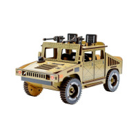 Дерев'яний 3D конструктор "Humvee" Puz-00927, 100 деталей                                                                   PuzzleOK