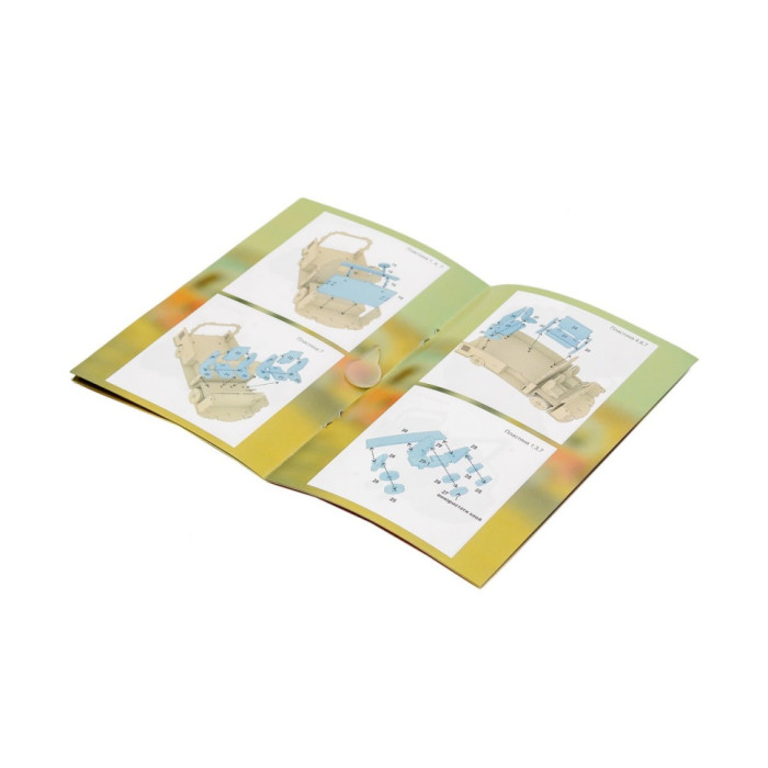 Дерев'яний 3D конструктор "Мікроавтобус" Puz-00926, 156 деталей PuzzleOK