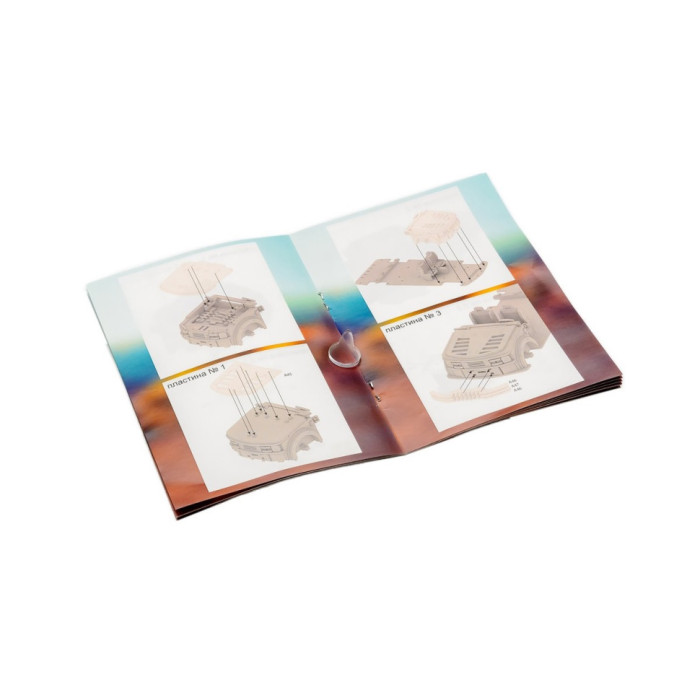 Дерев'яний 3D конструктор "Пікап" Puz-00931, 212 деталей PuzzleOK