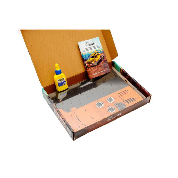 Дерев'яний 3D конструктор "Пікап" Puz-00931, 212 деталей PuzzleOK