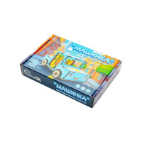 Дитячий дерев'яний 3D конструктор "Машинка" Puz-00930, 43 деталі PuzzleOK