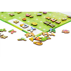 Розвиваючий дитячий "Алфавіт на липучках" Puz-26919, 66 букв  PuzzleOK